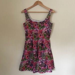 Nine West Fit and Flare Floral Dress